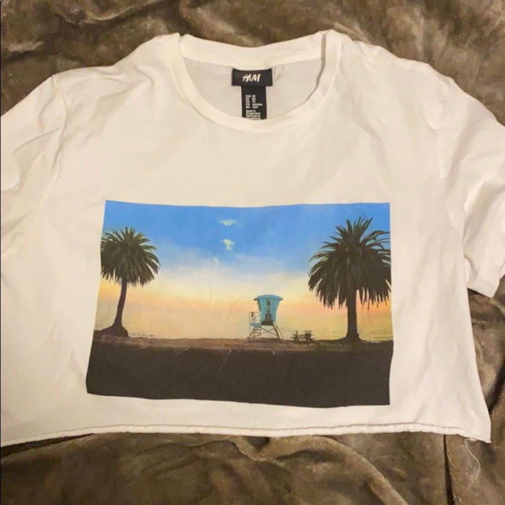 Cropped t-shirt